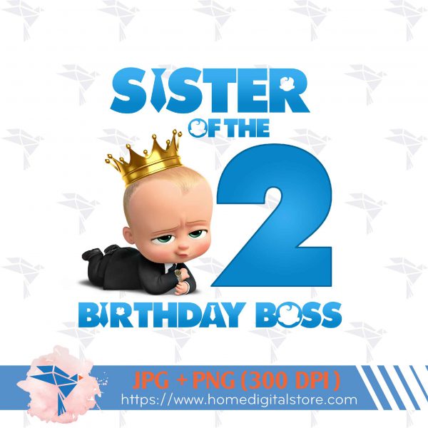 Sister of the Birthday Boy Boss