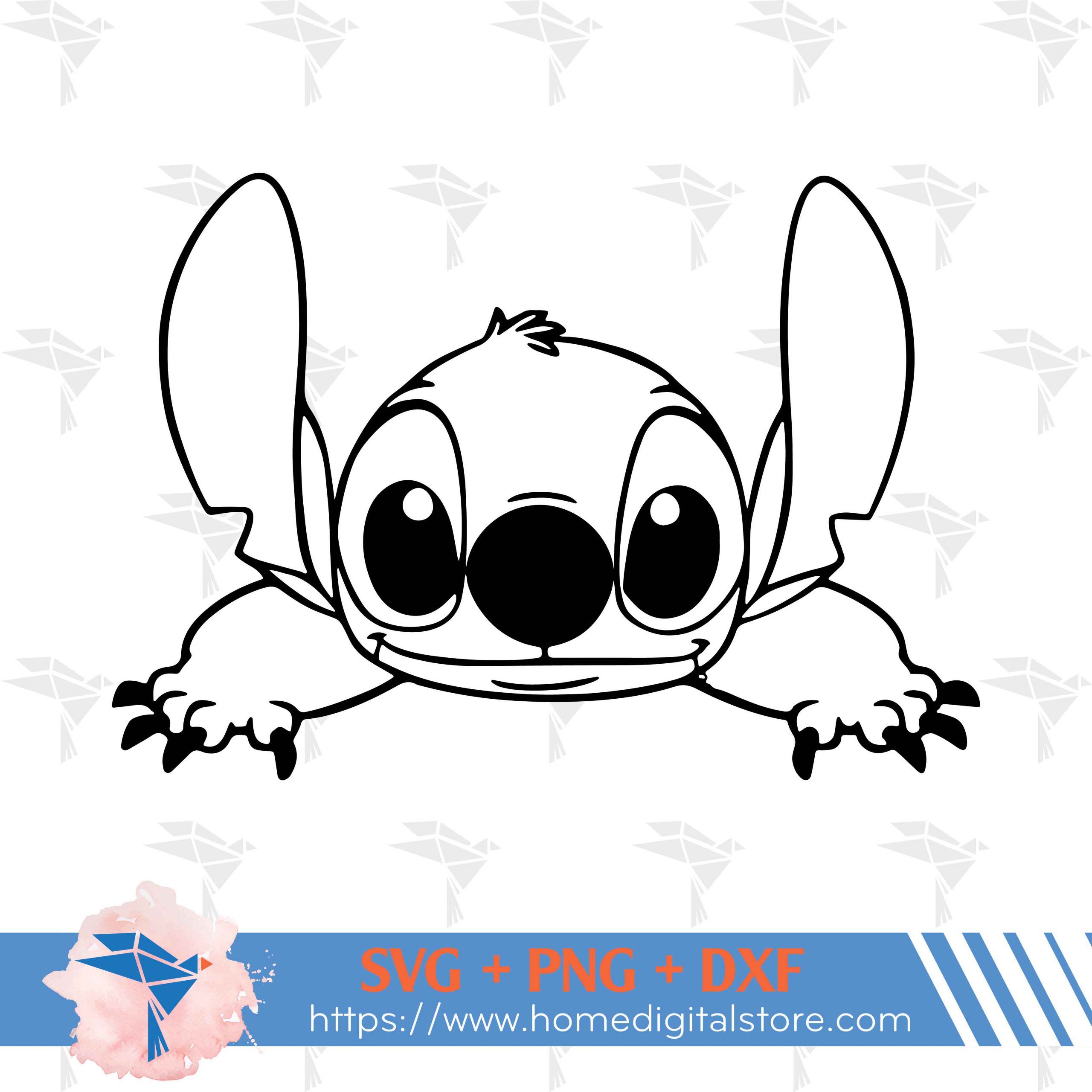 Stitch Free SVG, PNG, DXF