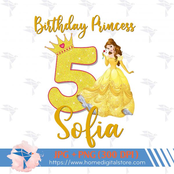 Belle Birthday Princess