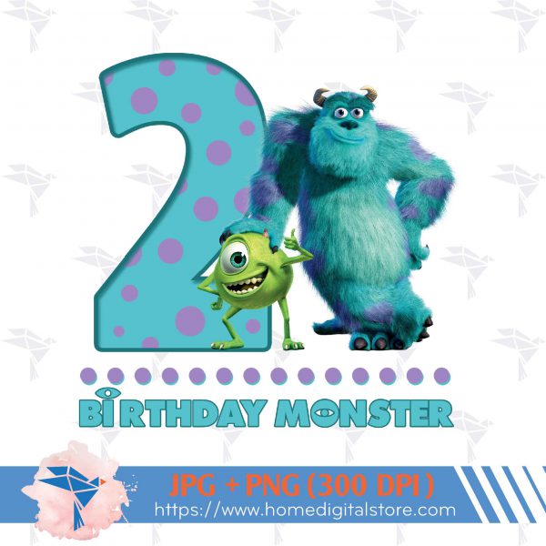 Birthday Boy Monster