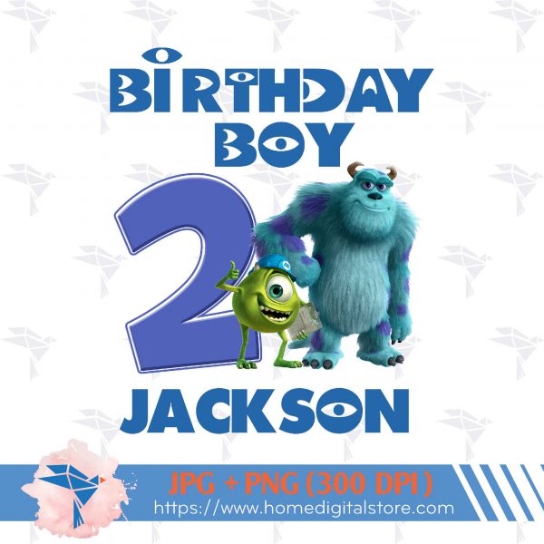 Birthday Boy Monster