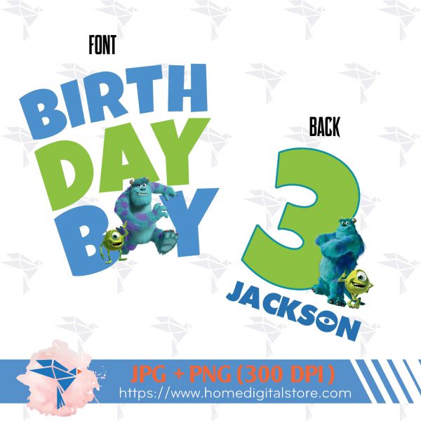 Birthday Boy Monster