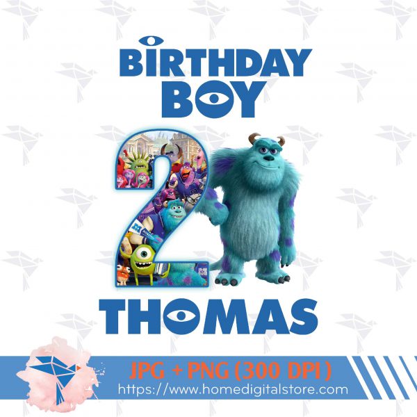 Birthday Boy Monster