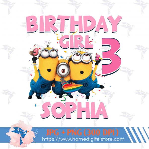 Birthday Girl Minion