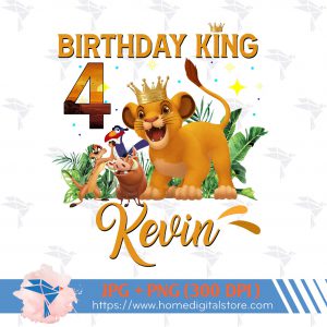 Lion King Birthday Boy