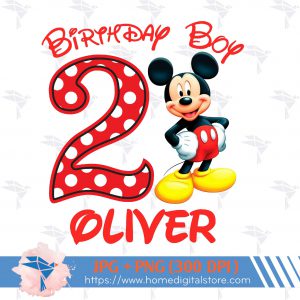 Birthday Mickey