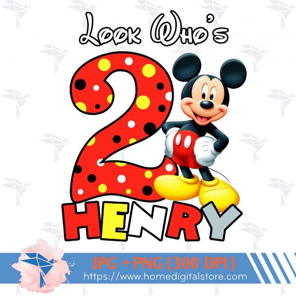 Birthday Mickey