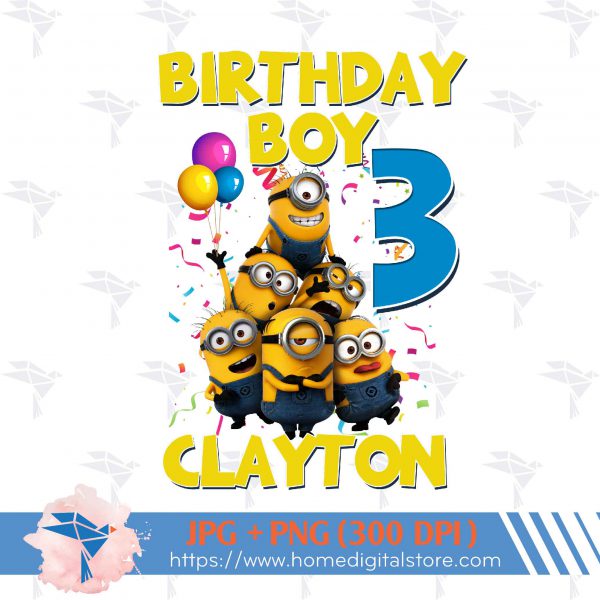 Birthday Minion