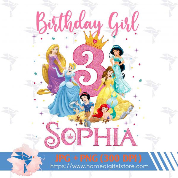 Birthday Girl Princess