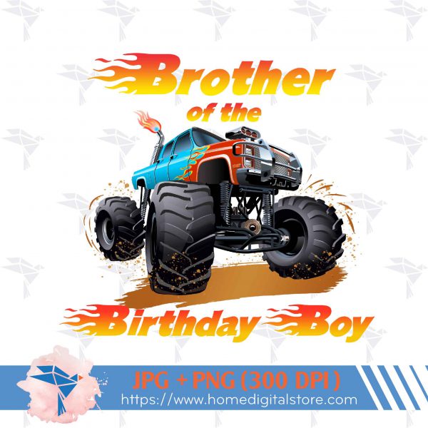 Brother of the Birthday Boy Hot Wheels