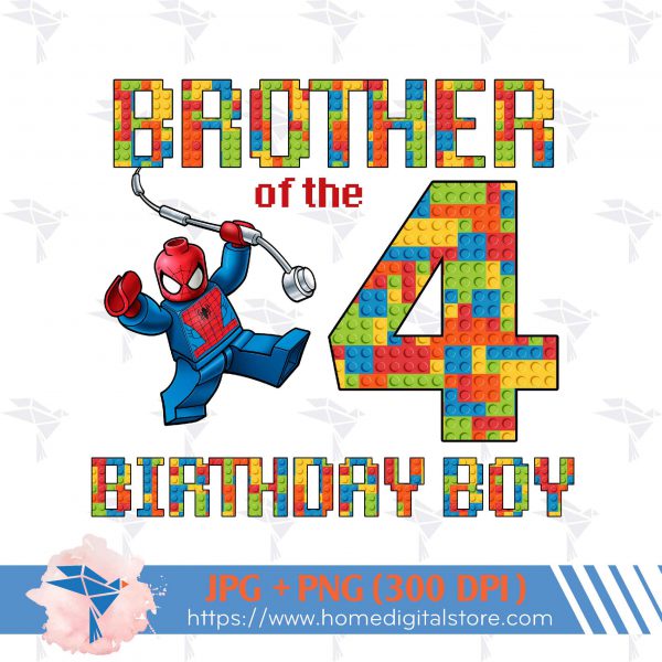 Brother Birthday Boy Lego