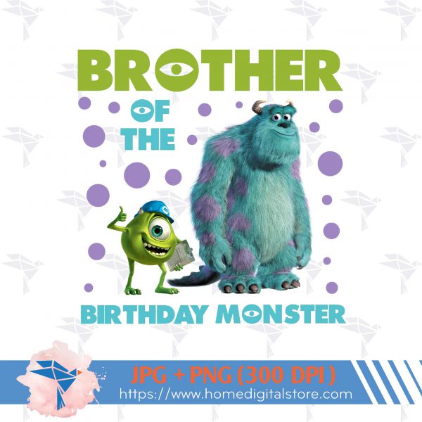 Brother of the Birthday Boy Monster