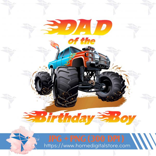Dad of the Birthday Boy Hot Wheels
