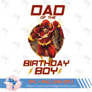 Dad of the Birthday Boy Flash