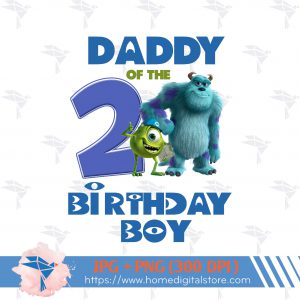 Monster Daddy of the Birthday Boy