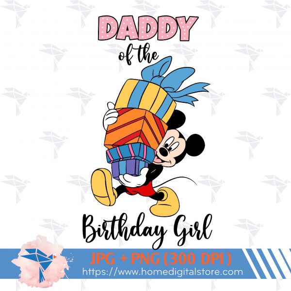 Daddy of the Birthday Girl Minnie
