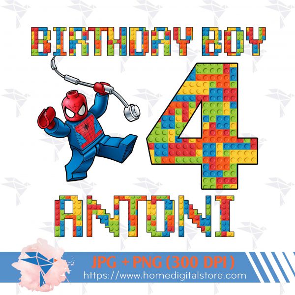 Lego Birthday Boy