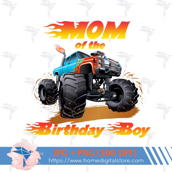 Mom of the Birthday Boy Hot Wheels