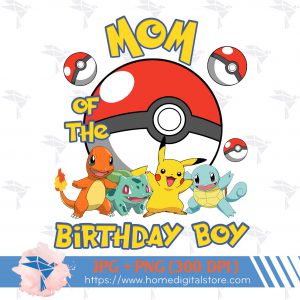Mom of the Birthday Boy Pokemon