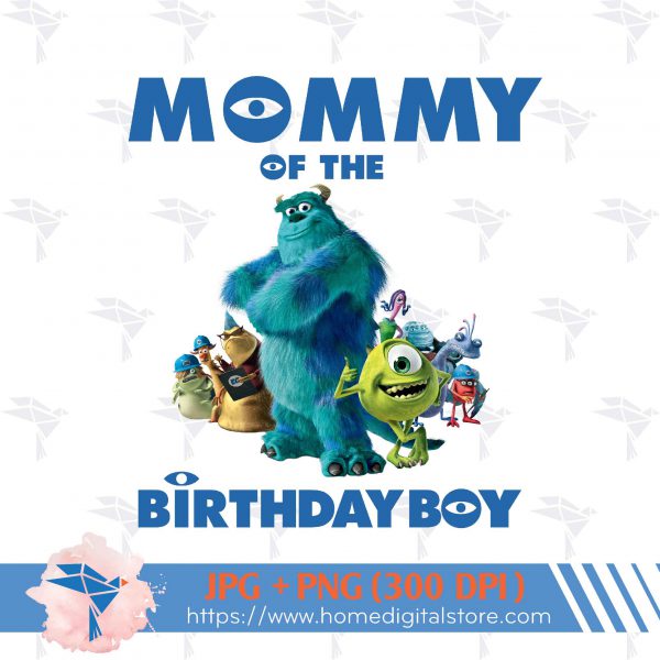 Mommy of the Birthday Boy Monster