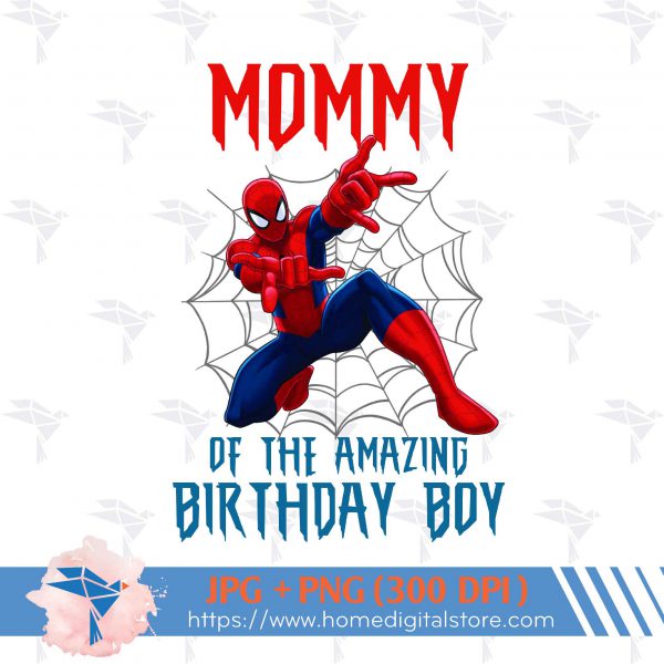 Mommy of The Amazing Birthday Boy Spiderman