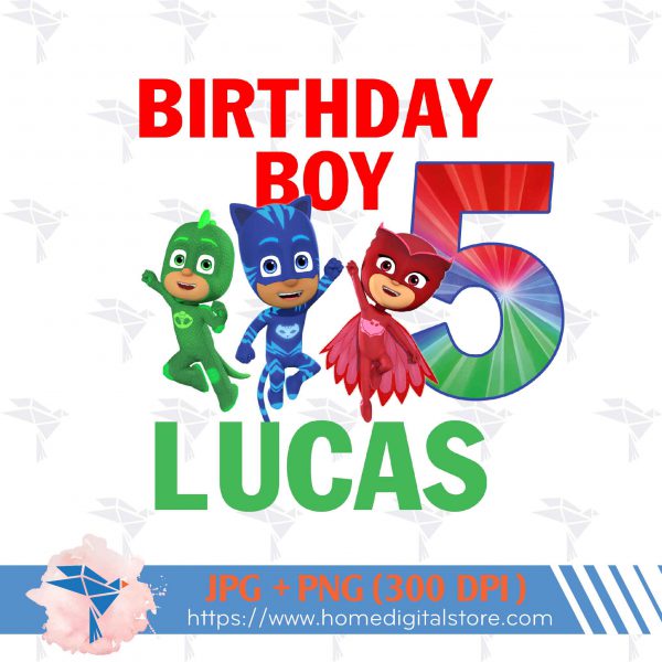 Birthday Boy Pj Mask