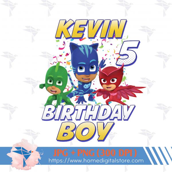 Birthday Boy Pj Mask