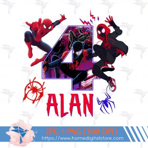 Birthday Boy Spiderman Verse