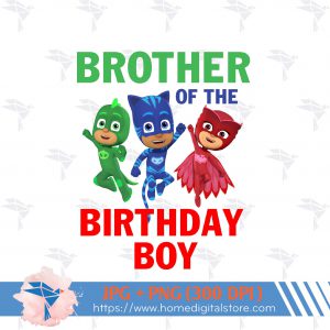 Brother of the Birthday Boy PJ Mask