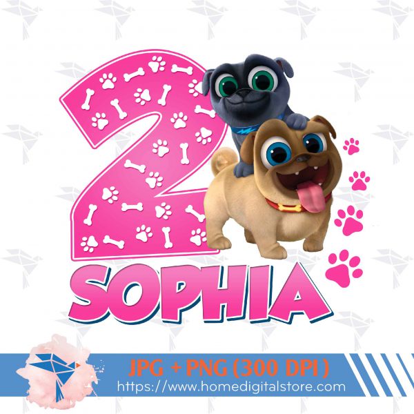 Birthday Girl Puppy Dog