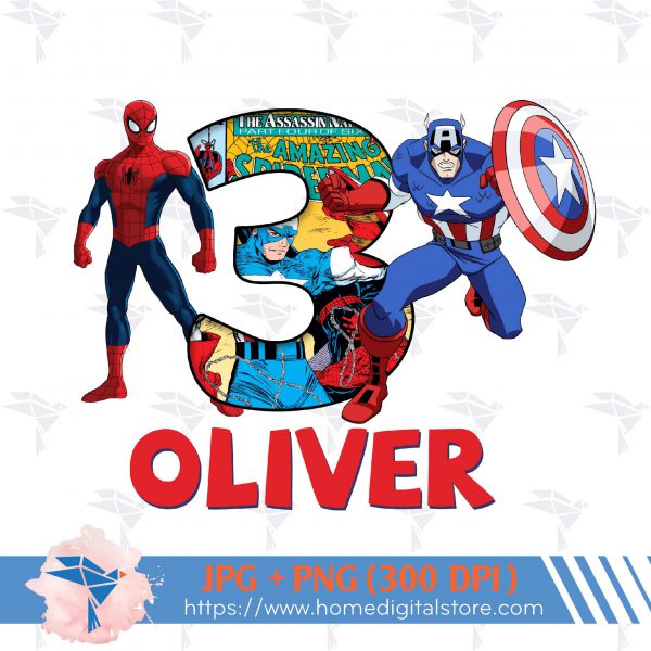 Spiderman Captain America