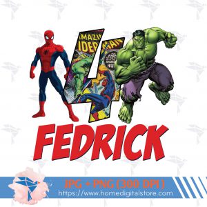 Birthday Boy Spiderman Hulk
