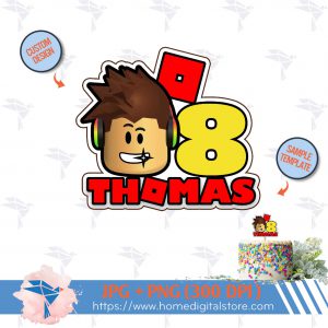 Roblox Topper Cake