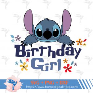 Stitch Birthday Girl