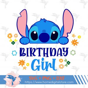 Stitch Birthday Girl