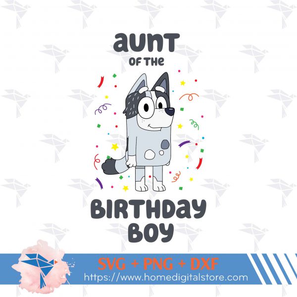 Aunt of the Birthday Boy Bluey