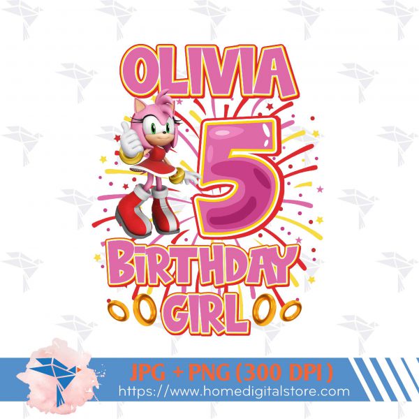 Birthday Girl Sonic