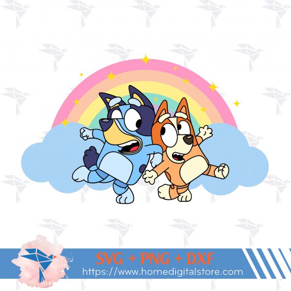 Bluey Rainbow
