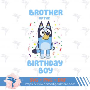 Brother of the Birthday Boy Bluey