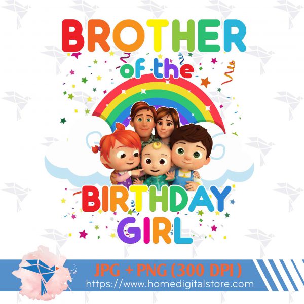Brother of the Birthday Girl Cocomelon