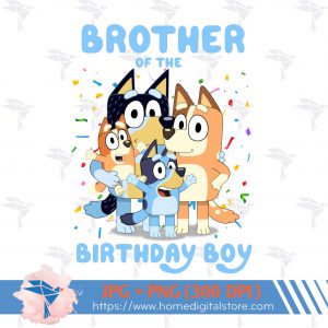 Brother of the Birthday Boy Bluey