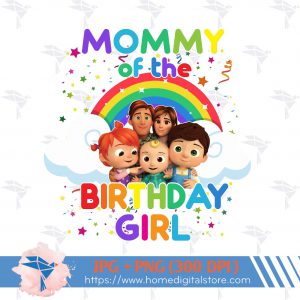 Mommy of the Birthday Girl Cocomelon
