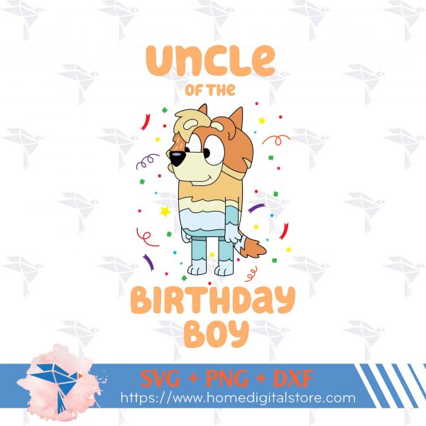 Uncle of the Birthday Boy Bluey