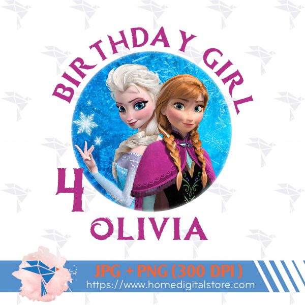 Frozen Birthday Girl