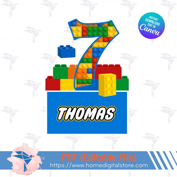 7th Birthday Lego