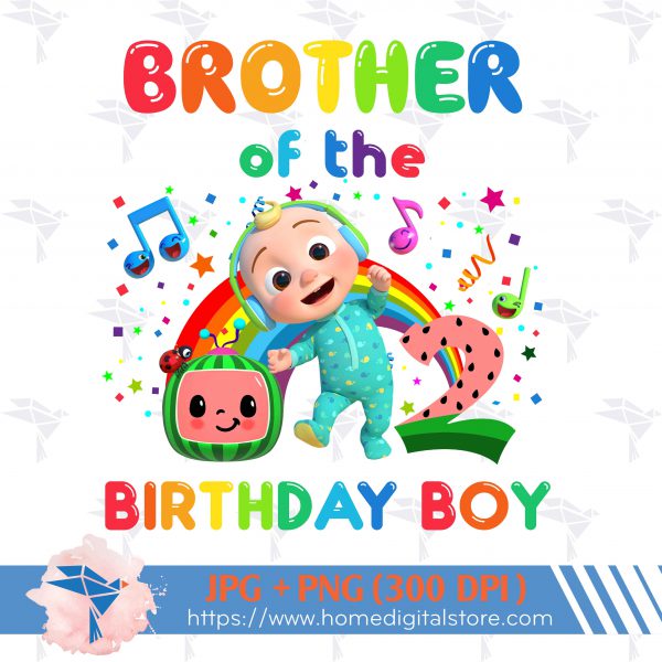 Brother of the Birthday Boy Cocomelon