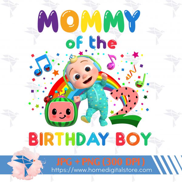 Mommy of the Birthday Boy Cocomelon