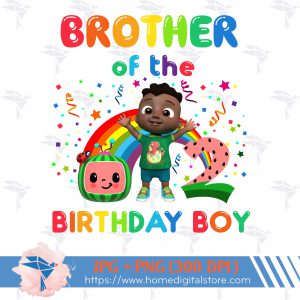 Brother of the Birthday Boy Cocomelon