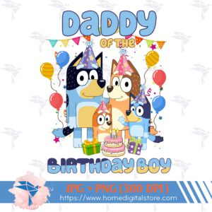 Daddy of the Birthday Boy Bluey