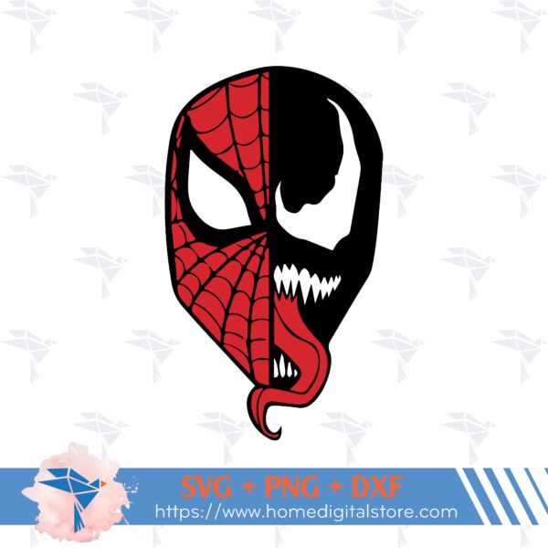 Spiderman Venom Face Free
